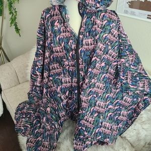 Opening Ceremony Graffiti poncho NWOT